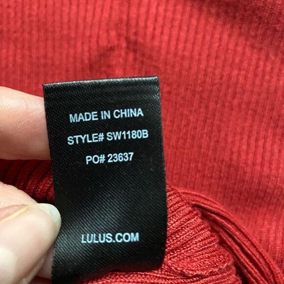 Lulu's Scarlet Long Sleeve Dress - Picture 16 of 16